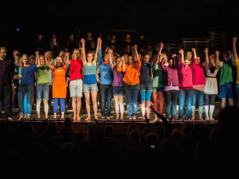 Premiere Jugendprojekt Heimat @ Kulturhaus Bitterfeld-Wolfen - &copy; David Ortmann